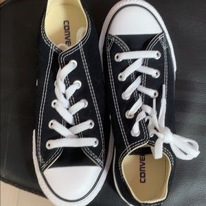 Black converse us 1.5 sneakers kids chucks